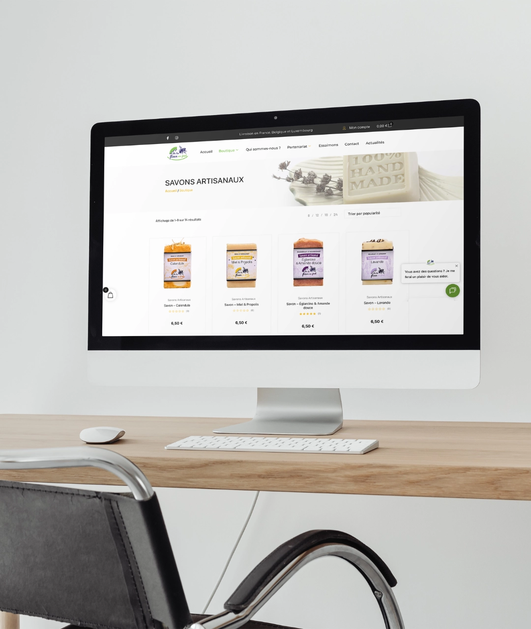 Site internet Création-de-site-internet-e-commerce-DIGITEA-Agence-de-communication-Moselle-Forbach fleur