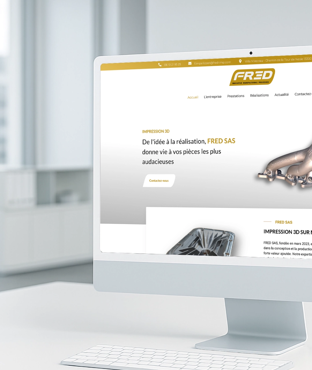 Site internet Création-de-site-internet-one-page-DIGITEA-Agence-de-communication-Moselle-Forbach fred