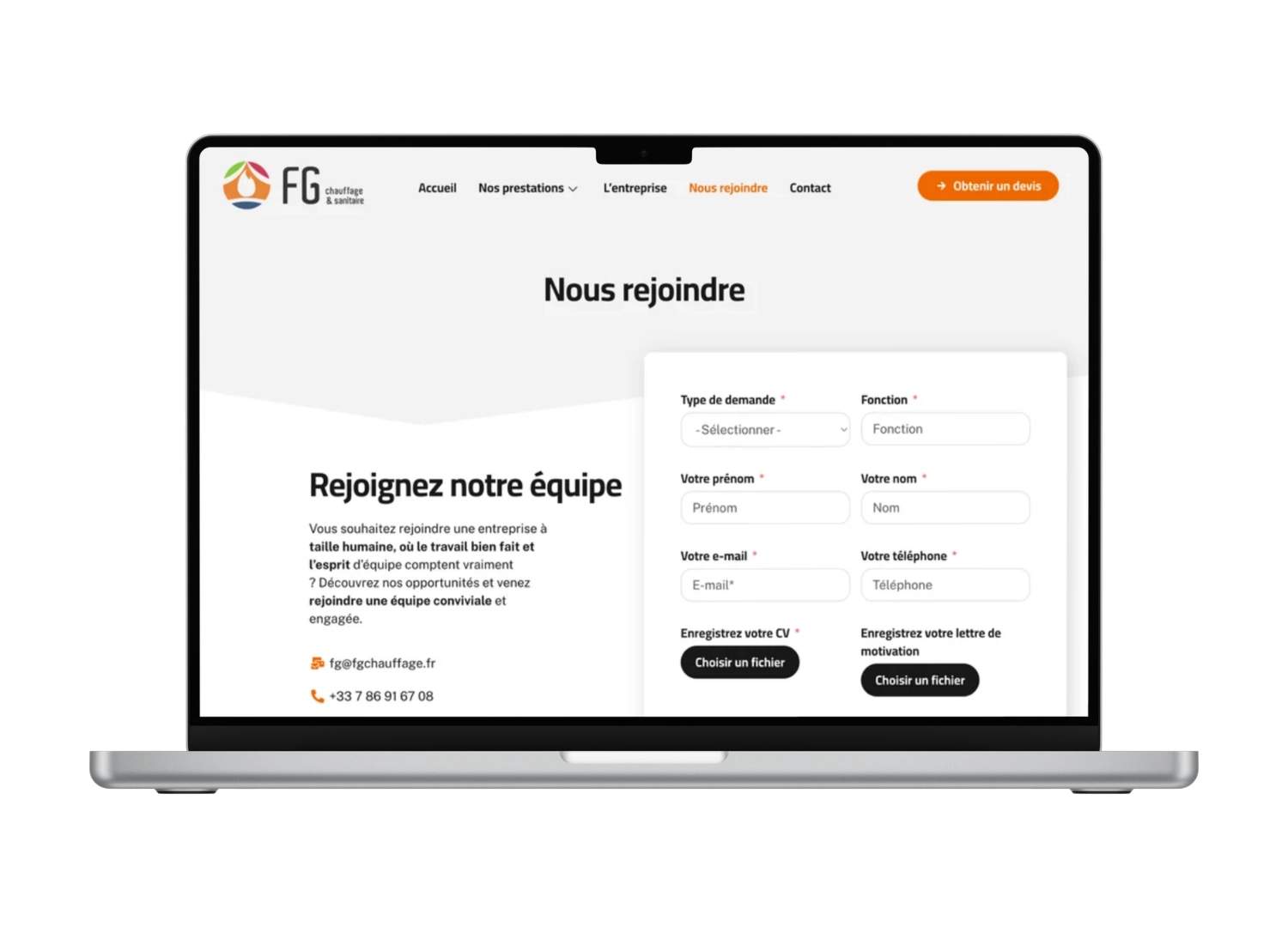 fg chauffage recrutement nous rejoindre